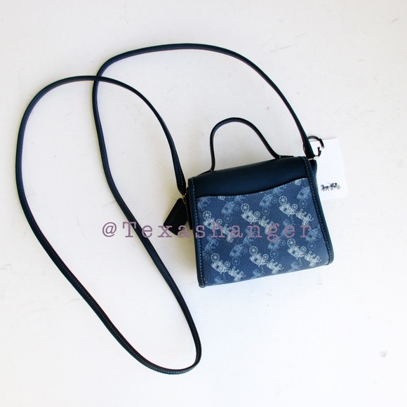 Coach Bags Nwt Coach Turnlock Top Handle With Horse And Carriage
